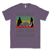 Lavender Lıve Ugly Fake Your Death Classic Tee - Bettercallsaul