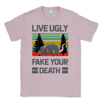 Lilac Lıve Ugly Fake Your Death Classic Tee - Bettercallsaul