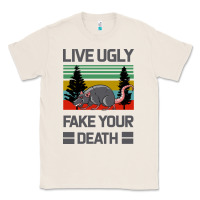 Natural Lıve Ugly Fake Your Death Classic Tee - Bettercallsaul