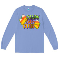 Colony Blue candy corn cutie Long Sleeve Tee - CowGirlArtShop