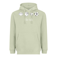 Matcha Funny Sports Balls Gag Gift Heavyweight Hoodie - lanVoArt