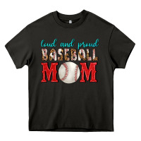 Asphalt Loud And Proud Baseball Mom Heavy Core Tee - BundleAndBundleShop