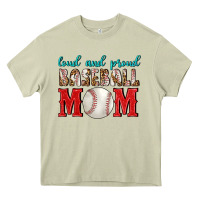 Mossy Loud And Proud Baseball Mom Heavy Core Tee - BundleAndBundleShop