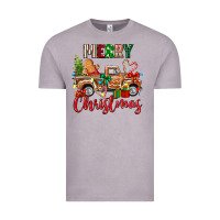 Vintage Zinc merry christmas gingerbread truck Vintage Tee - texasbilliewilder