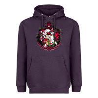 Plum hazbin hotel christmas Heavyweight Hoodie - lanVoArt