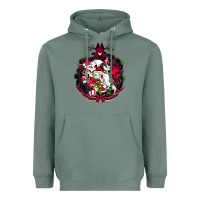 Sage hazbin hotel christmas Heavyweight Hoodie - lanVoArt