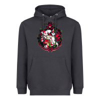 Smoke hazbin hotel christmas Heavyweight Hoodie - lanVoArt
