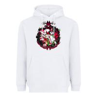 White hazbin hotel christmas Heavyweight Hoodie - lanVoArt