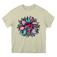 Mossy race leopard sunflower Heavy Core Tee - JahusDesignShop