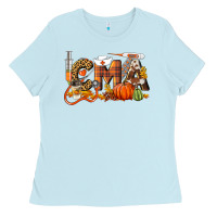 Baby Blue Fall CMA Certified Medical Assistant Ladies Tee - LillyAllenDesigns