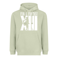 Matcha final fantasy xiii lightning white Heavyweight Hoodie - lanVoArt