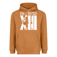 Meerkat final fantasy xiii lightning white Heavyweight Hoodie - lanVoArt