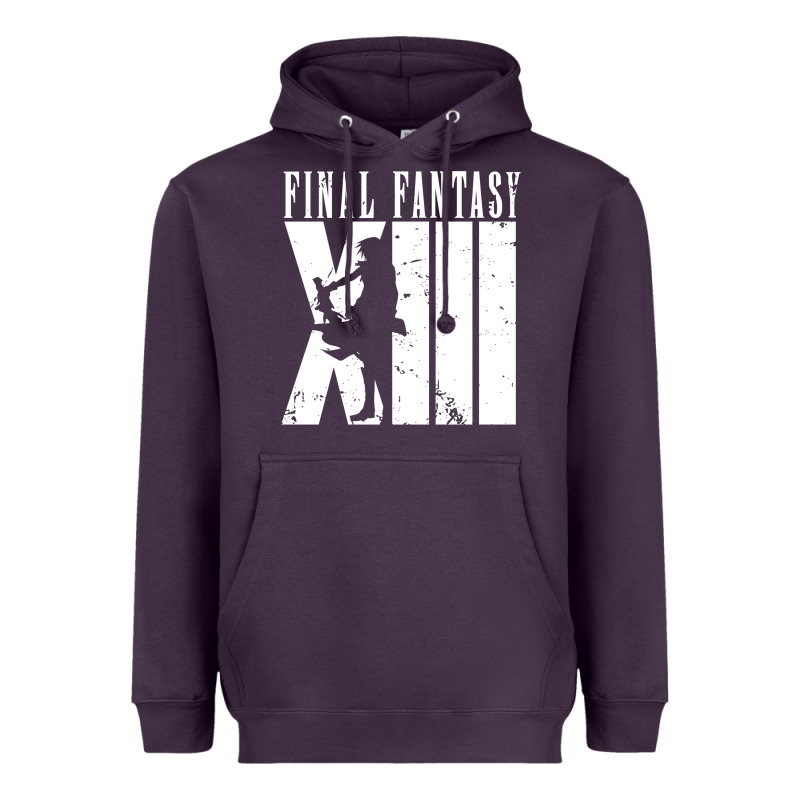 Final Fantasy Xiii Lightning White Heavyweight Hoodie by lanVoArt | Teevron