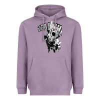 Lavender present mic screaming Heavyweight Hoodie - lanVoArt