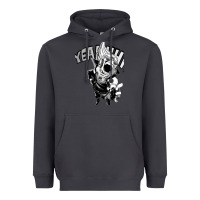 Smoke present mic screaming Heavyweight Hoodie - lanVoArt