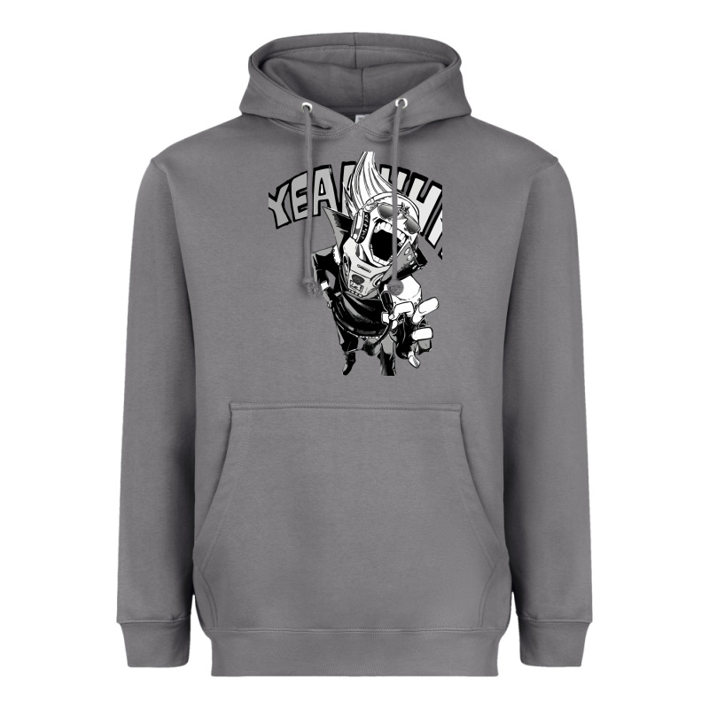 Present Mic Screaming Heavyweight Hoodie by lanVoArt | Teevron