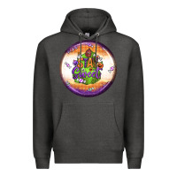 Charcoal Heather stay sweet earrings Premium Hoodie - BundleAndBundleShop