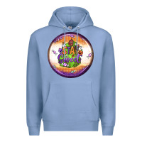 Colony Blue stay sweet earrings Premium Hoodie - BundleAndBundleShop