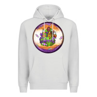 Dove Grey stay sweet earrings Premium Hoodie - BundleAndBundleShop