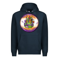 Navy stay sweet earrings Premium Hoodie - BundleAndBundleShop