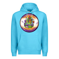 Ocean Blue stay sweet earrings Premium Hoodie - BundleAndBundleShop
