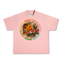 Salmon Boots flannels bonfires leggins football Urban Heavy Tee - NancyCooperArtShop