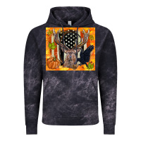 Cloud Black crow and deer hunting fall camouflage Vintage Hoodie - TumblerDesignByShophia
