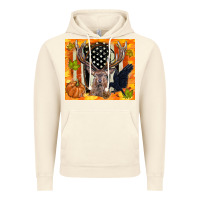 Vintage Artic crow and deer hunting fall camouflage Vintage Hoodie - TumblerDesignByShophia