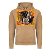 Vintage Camel crow and deer hunting fall camouflage Vintage Hoodie - TumblerDesignByShophia