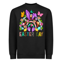 Black Easter Day Heavyweight Sweatshirt - BundleAndBundleShop
