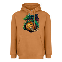 Meerkat dragon and a d20 Heavyweight Hoodie - lanVoArt