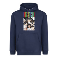 Navy tally hall anime Heavyweight Hoodie - lanVoArt