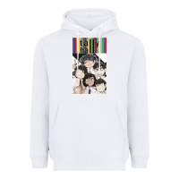 White tally hall anime Heavyweight Hoodie - lanVoArt