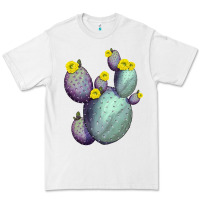 White Opunthia Santa Rita Cactus Premium Tee - LillyAllenDesigns