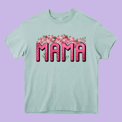 Western Mama Heavy Core Tee Designed By Bundleandbundleshop