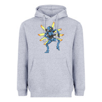 Heather Grey ultrakill  funny Heavyweight Hoodie - lanVoArt