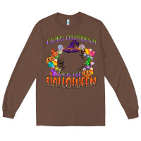 Chestnut candy countdown days till halloween Long Sleeve Tee - CowGirlArtShop