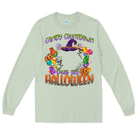 Matcha candy countdown days till halloween Long Sleeve Tee - CowGirlArtShop