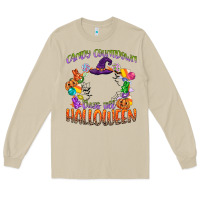 Mushroom candy countdown days till halloween Long Sleeve Tee - CowGirlArtShop