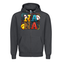 Smoke Baseball and Softball nana Zipper Hoodie - LillyAllenDesigns