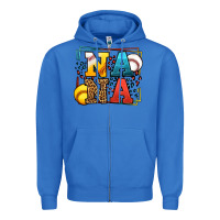 True Royal Baseball and Softball nana Zipper Hoodie - LillyAllenDesigns
