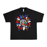 Black dominican sunflower Urban Heavy Tee - texasbilliewilder