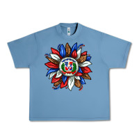 Pebble Blue dominican sunflower Urban Heavy Tee - texasbilliewilder