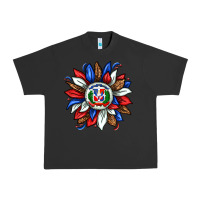 Pigment Black dominican sunflower Urban Heavy Tee - texasbilliewilder