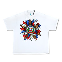 White dominican sunflower Urban Heavy Tee - texasbilliewilder