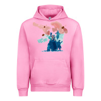 Fuchsia Pink risk of rain 2 Urban Hoodie - lanVoArt