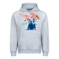 Heather Grey risk of rain 2 Urban Hoodie - lanVoArt