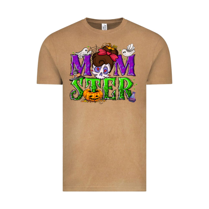 Momster Halloween Vintage Tee by NancyCooperArtShop | Teevron