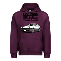 Mauve Wine initial d fujiwara tofu shop ae86 manga Urban Hoodie - lanVoArt