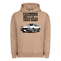 Pigment Burro initial d fujiwara tofu shop ae86 manga Urban Hoodie - lanVoArt